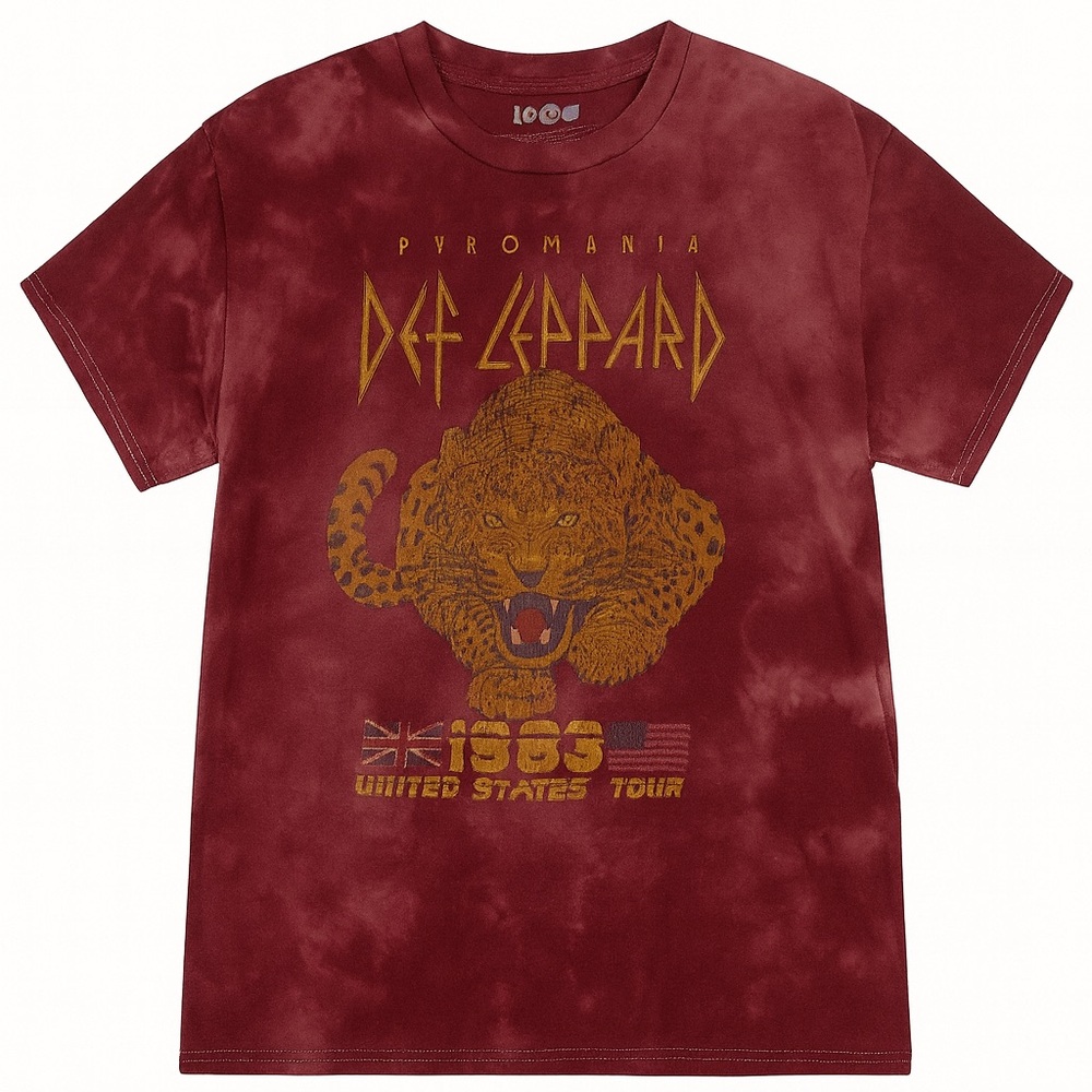 Def Leppard Pyromania Tour T-Shirt - Size L